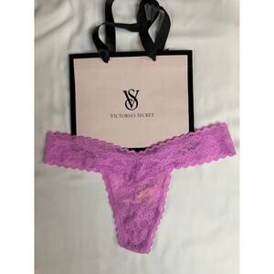NWT Victoria’s Secret Vintage All Lace Cheeky Panty – Pink – Size XS – 2015
